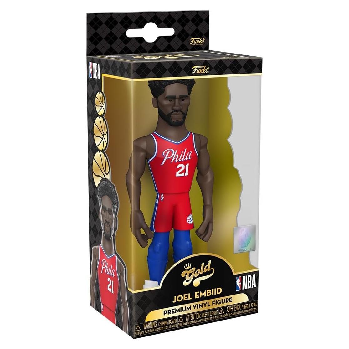 Figura Funko Pop! Gold NBA Joel Embiid 12.7 cm Philadelphia 76ers