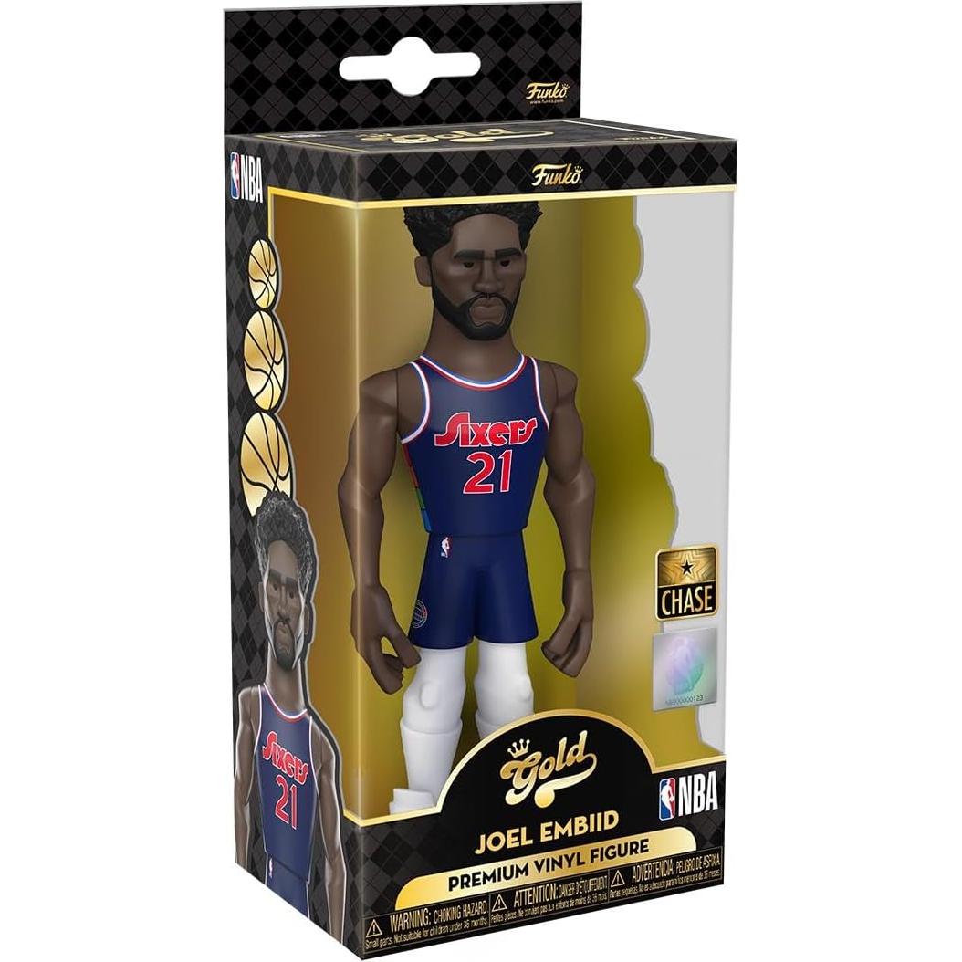 Figura Funko Pop! Gold NBA Joel Embiid 12.7 cm Philadelphia 76ers
