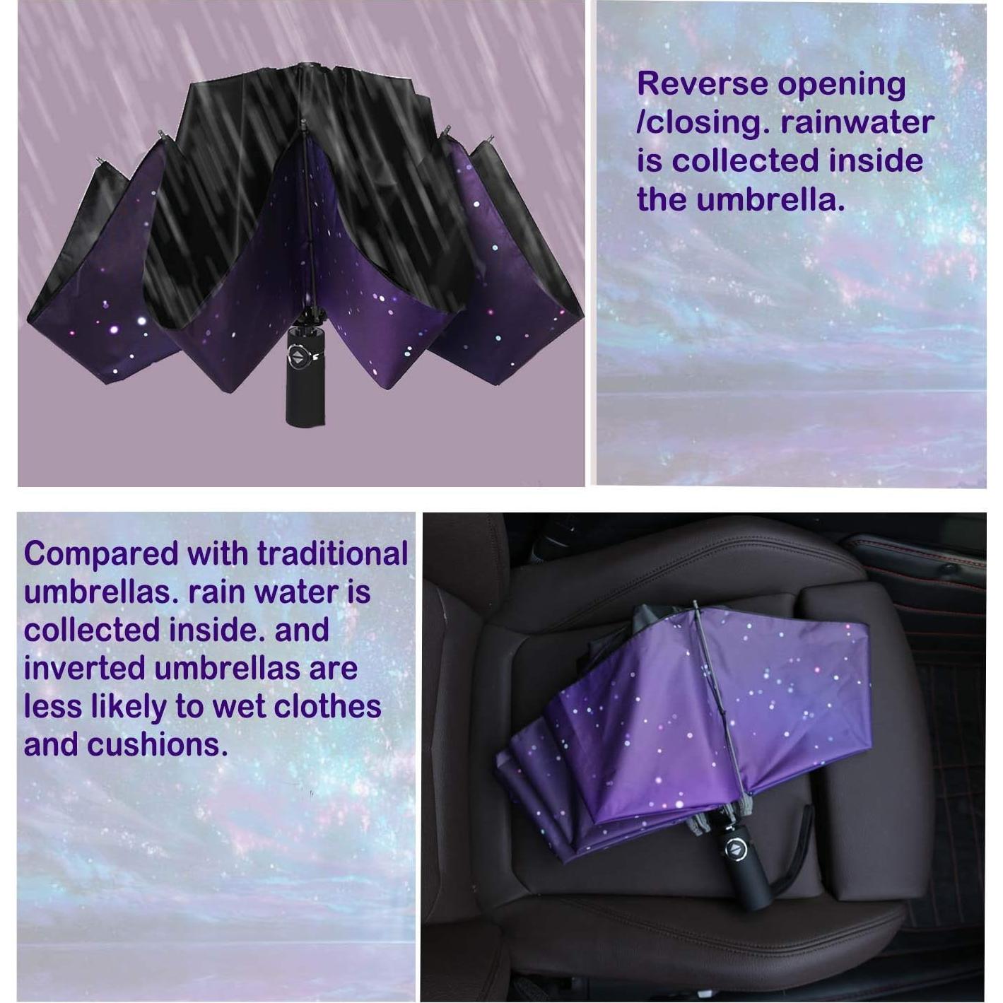 Paraguas Invertido SIEPASA 116 cm Compacto Automático