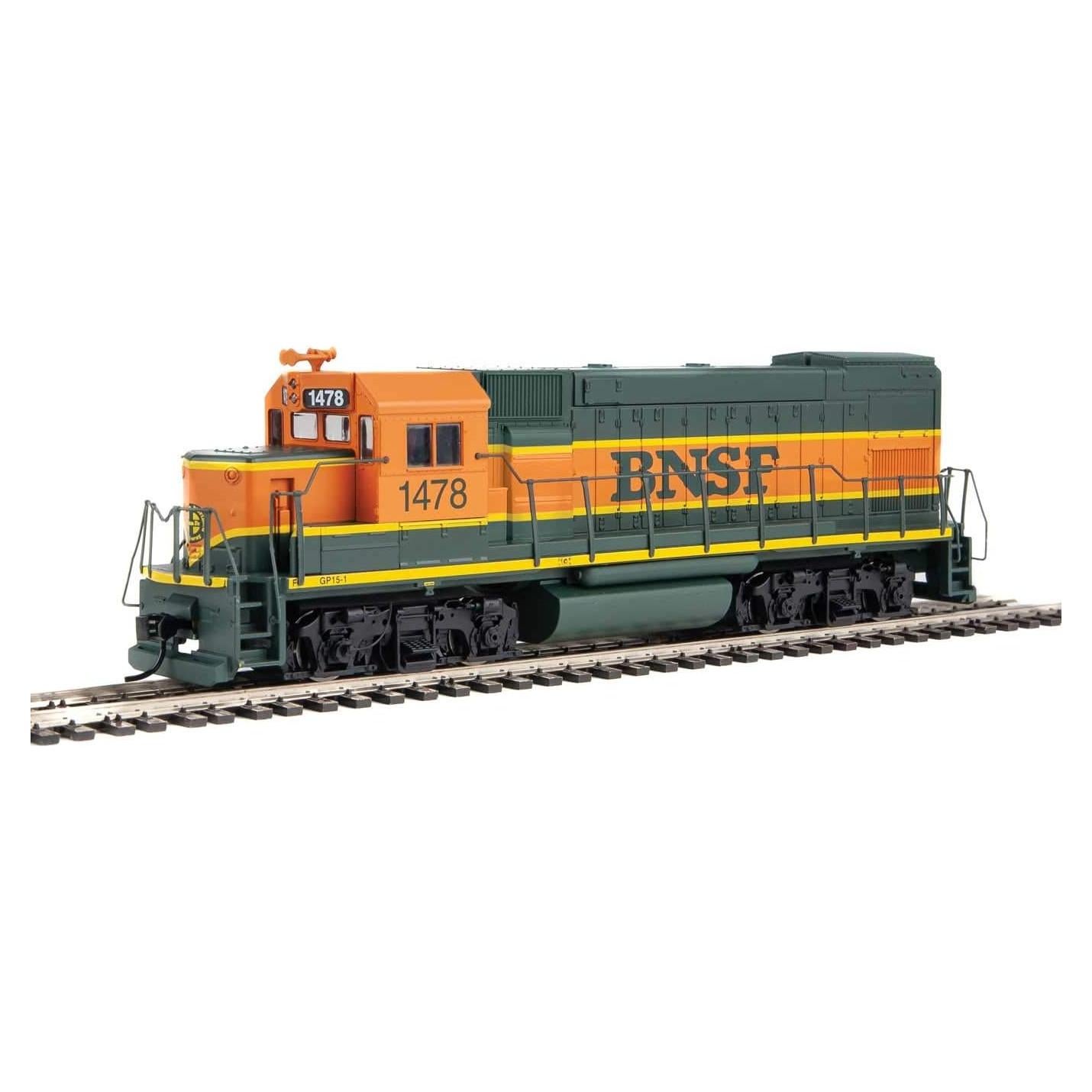 Tren EMD GP15-1 Walthers HO BNSF DC Estándar 4.54g