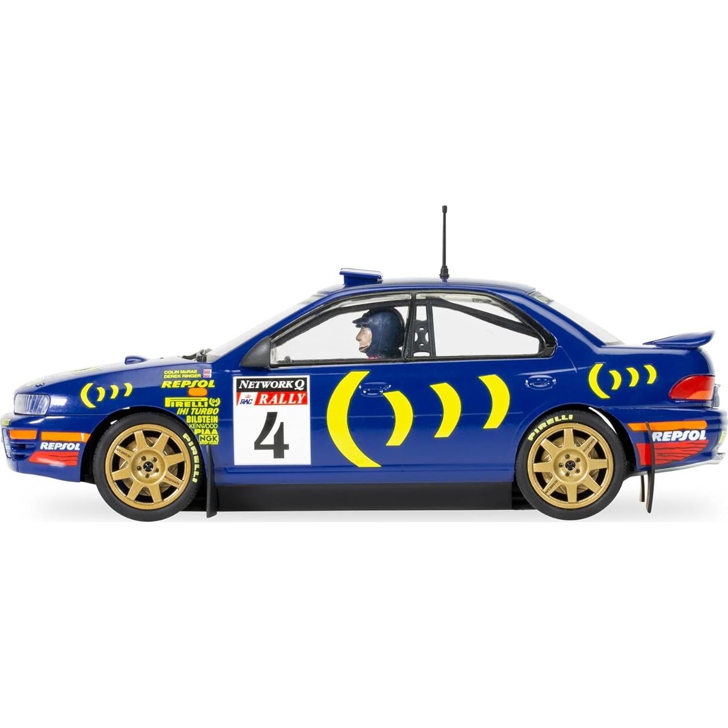 Coche Slot Scalextric Subaru Impreza WRX 1:32 C4428