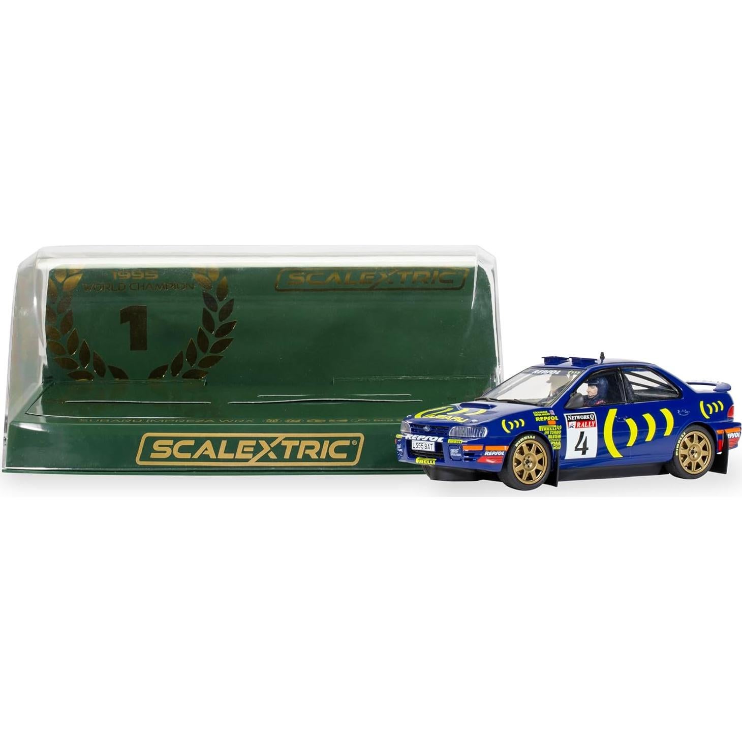Coche Slot Scalextric Subaru Impreza WRX 1:32 C4428