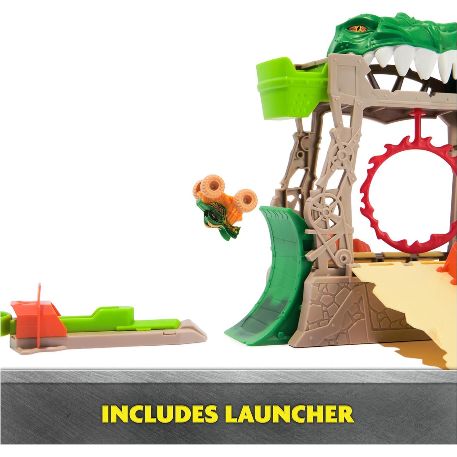 Monster Jam Mini Jams Dragón Playset 1:87 para Niños