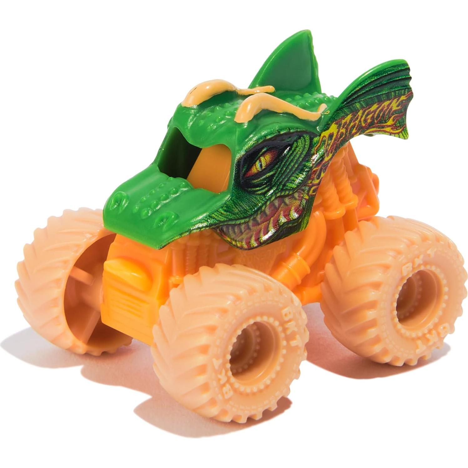 Monster Jam Mini Jams Dragón Playset 1:87 para Niños