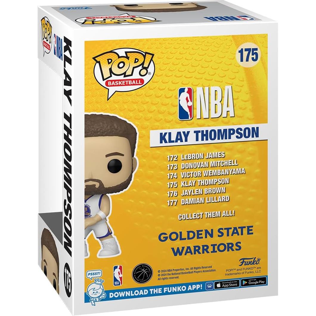 Figura Funko Pop! Klay Thompson NBA Warriors 10 cm