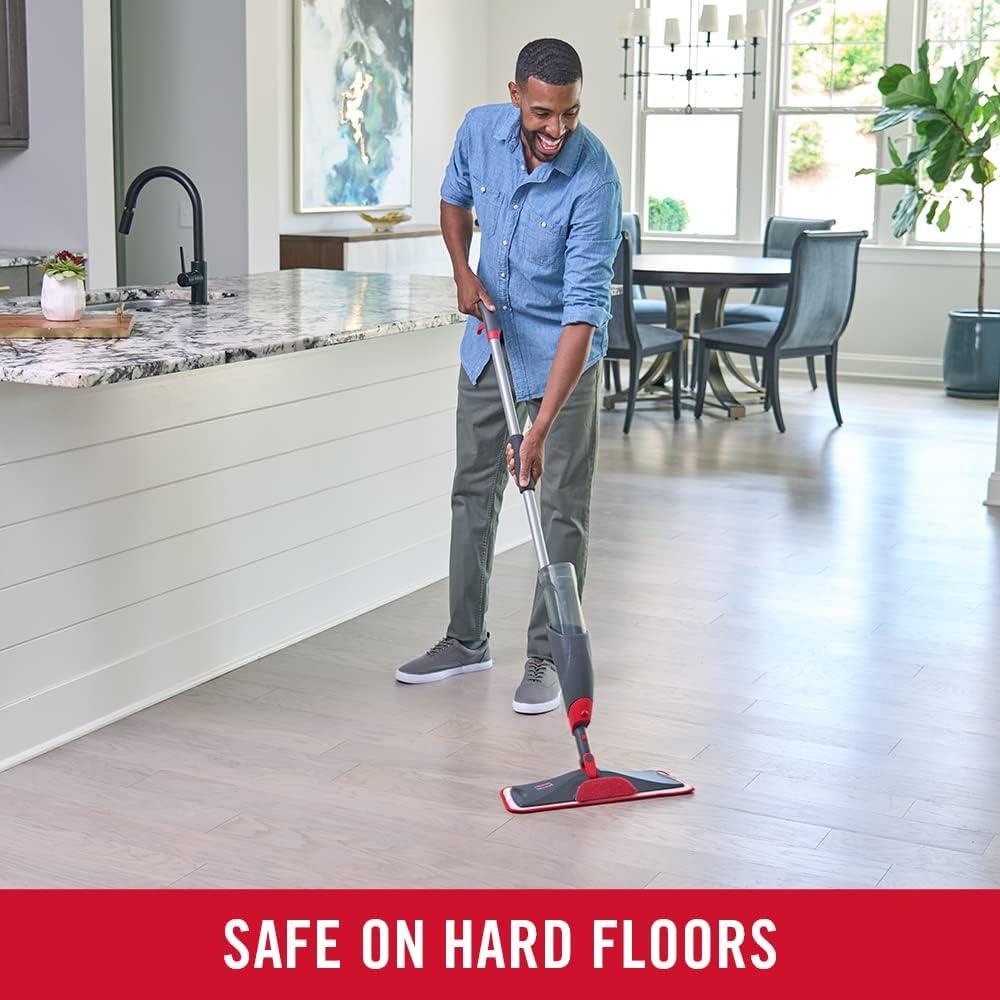 Mopa de Spray Rubbermaid Reveal con 3 Almohadillas Reutilizables