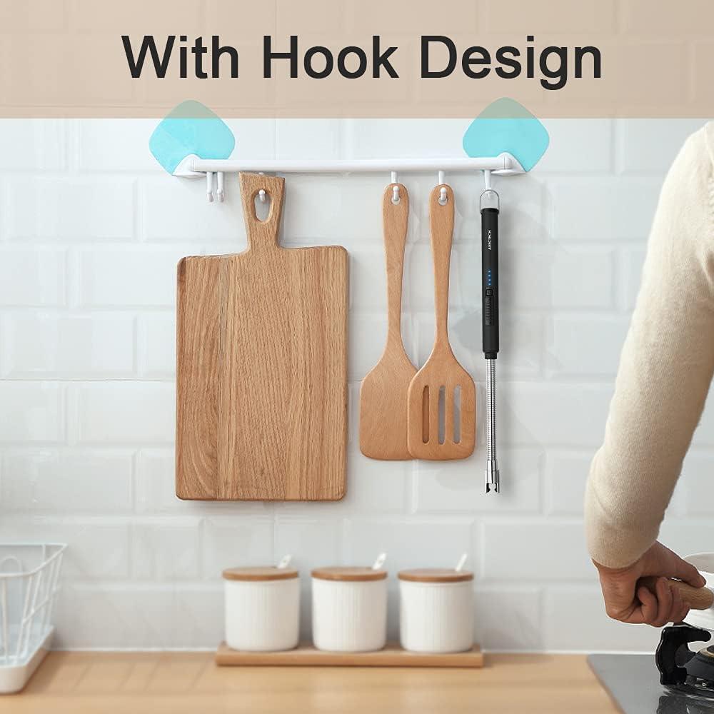 Encendedor Eléctrico Recargable ARECTECH Negro a Prueba de Viento