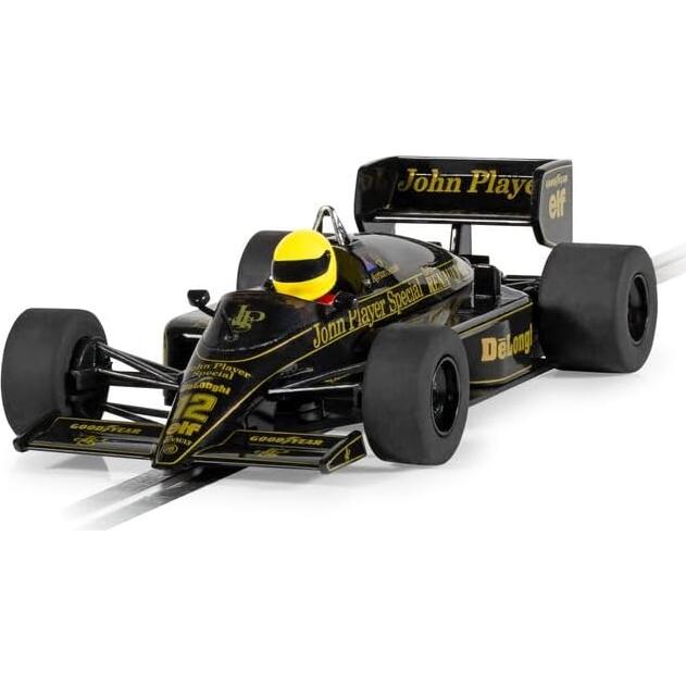 Coche Slot Scalextric Lotus 98T Ayrton Senna 19x10x8.5cm