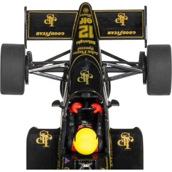 Coche Slot Scalextric Lotus 98T Ayrton Senna 19x10x8.5cm