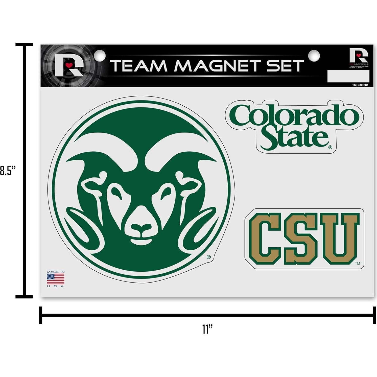 Conjunto de Imanes Chicago Bulls Rico Industries 3 Piezas