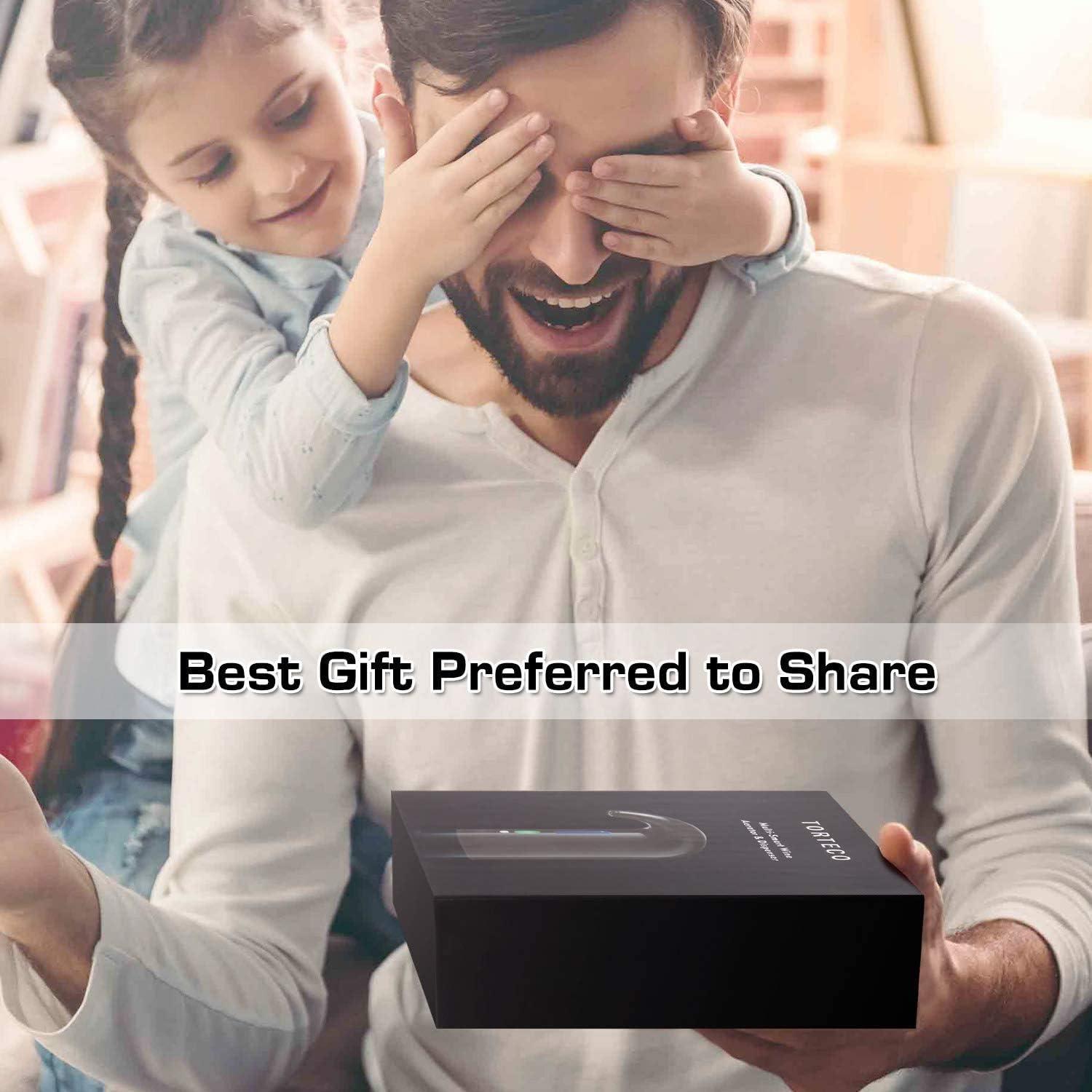 Acelerador de Vino Eléctrico Yoocylii Rojo Navidad 750ml