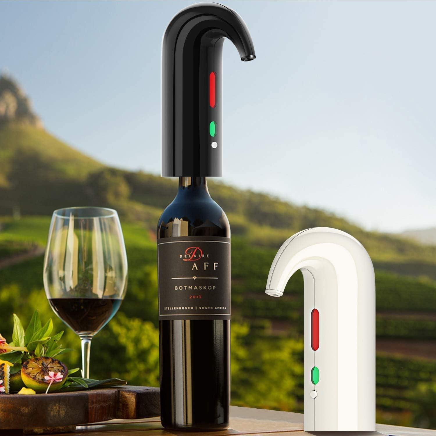 Acelerador de Vino Eléctrico Yoocylii Rojo Navidad 750ml