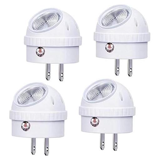 Emotionlite Luz Nocturna LED 2700K Enchufable Paquete de 4