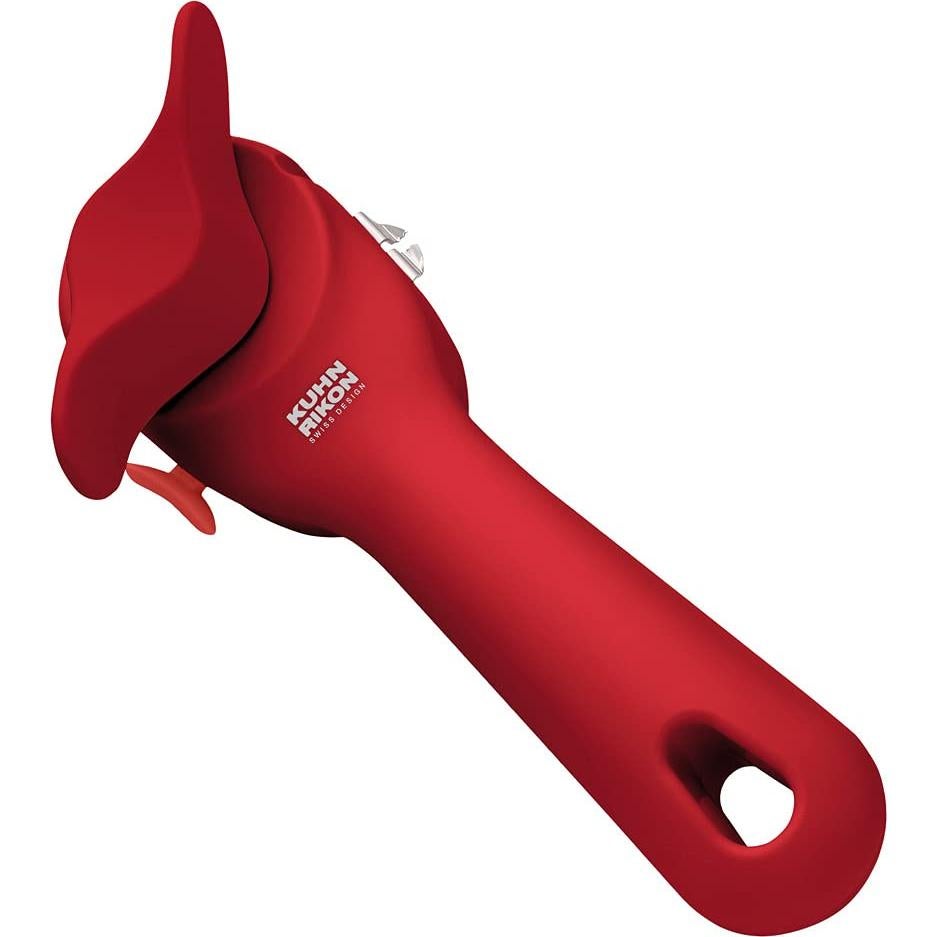 Abridor de Latas Kuhn Rikon Auto Safety 5 en 1 Rojo