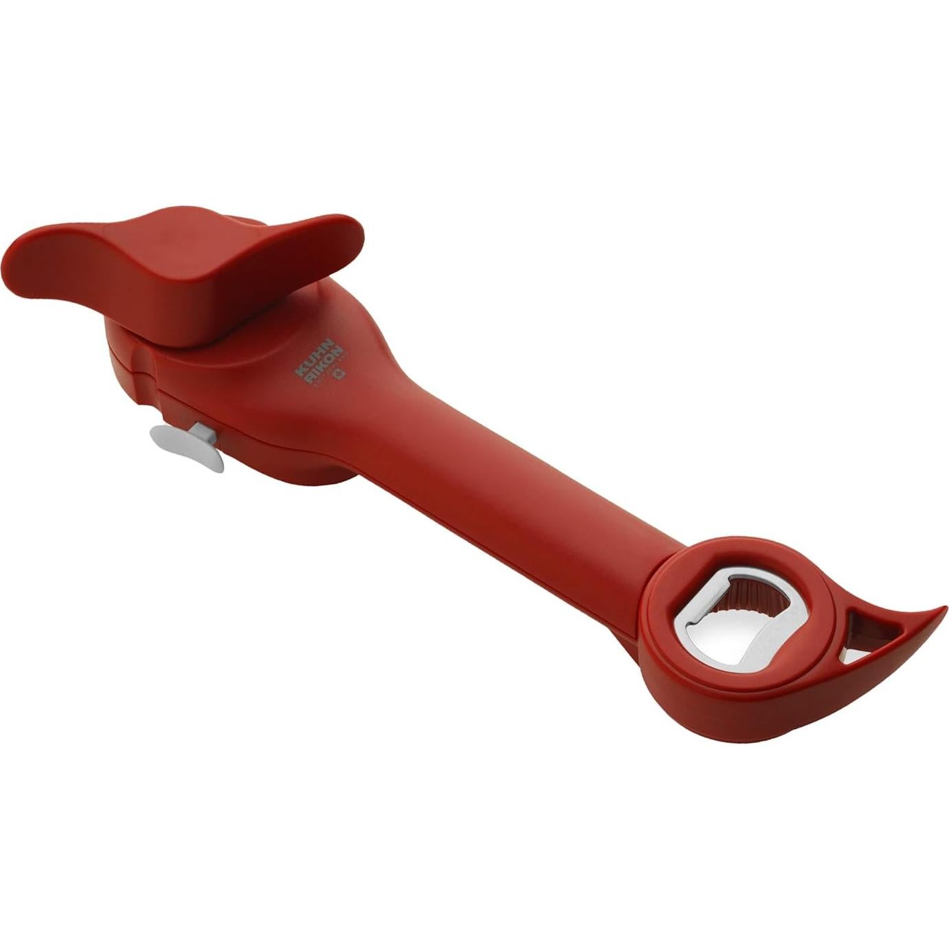 Abridor de Latas Kuhn Rikon Auto Safety 5 en 1 Rojo