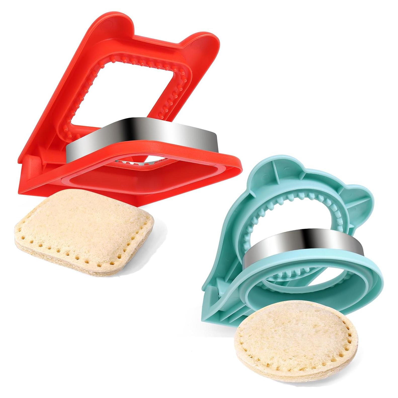 Cortador y Sellador de Sándwiches Vodolo 2PCS Sin Corteza