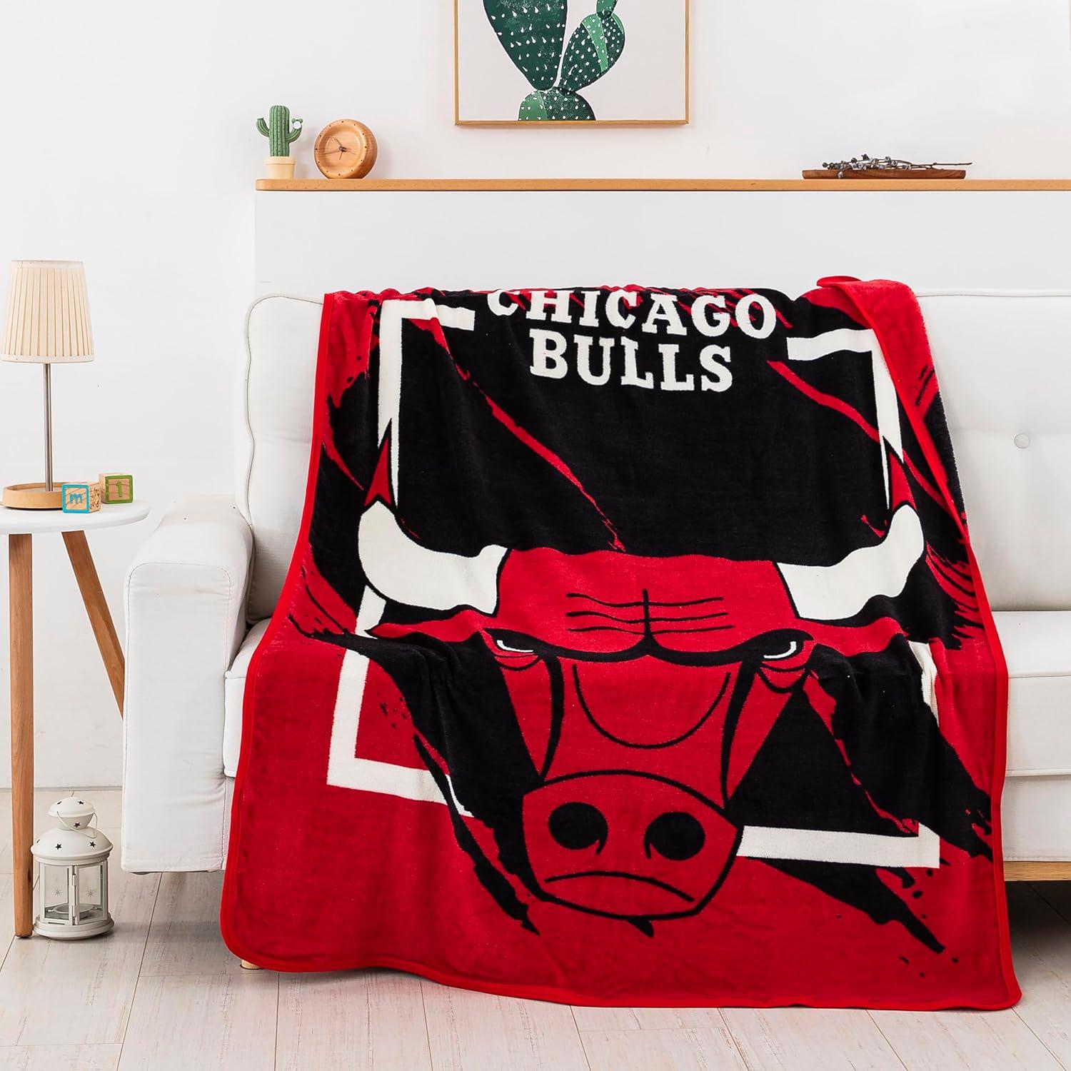 Manta Micro Raschel Bulls Northwest 116x152 cm