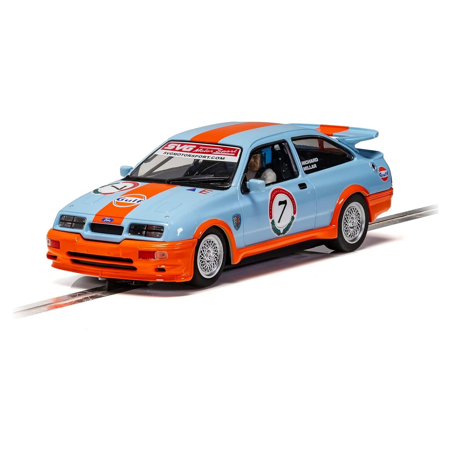 Scalextric Ford Sierra RS500 Gulf #7 1:32 Coche Slot