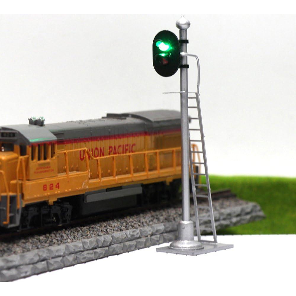 Señales de Ferrocarril HO Evemodel JTD873GR 3PCS 12V LED