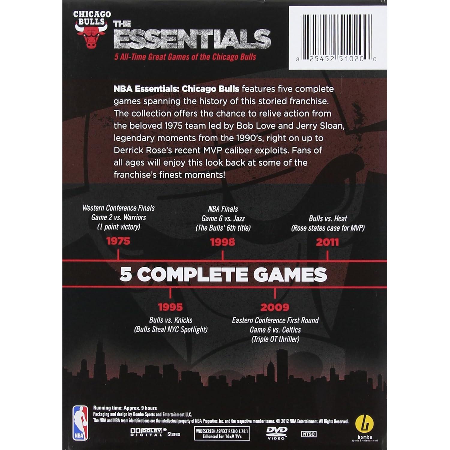 Colección DVD Chicago Bulls 5 Juegos Esenciales