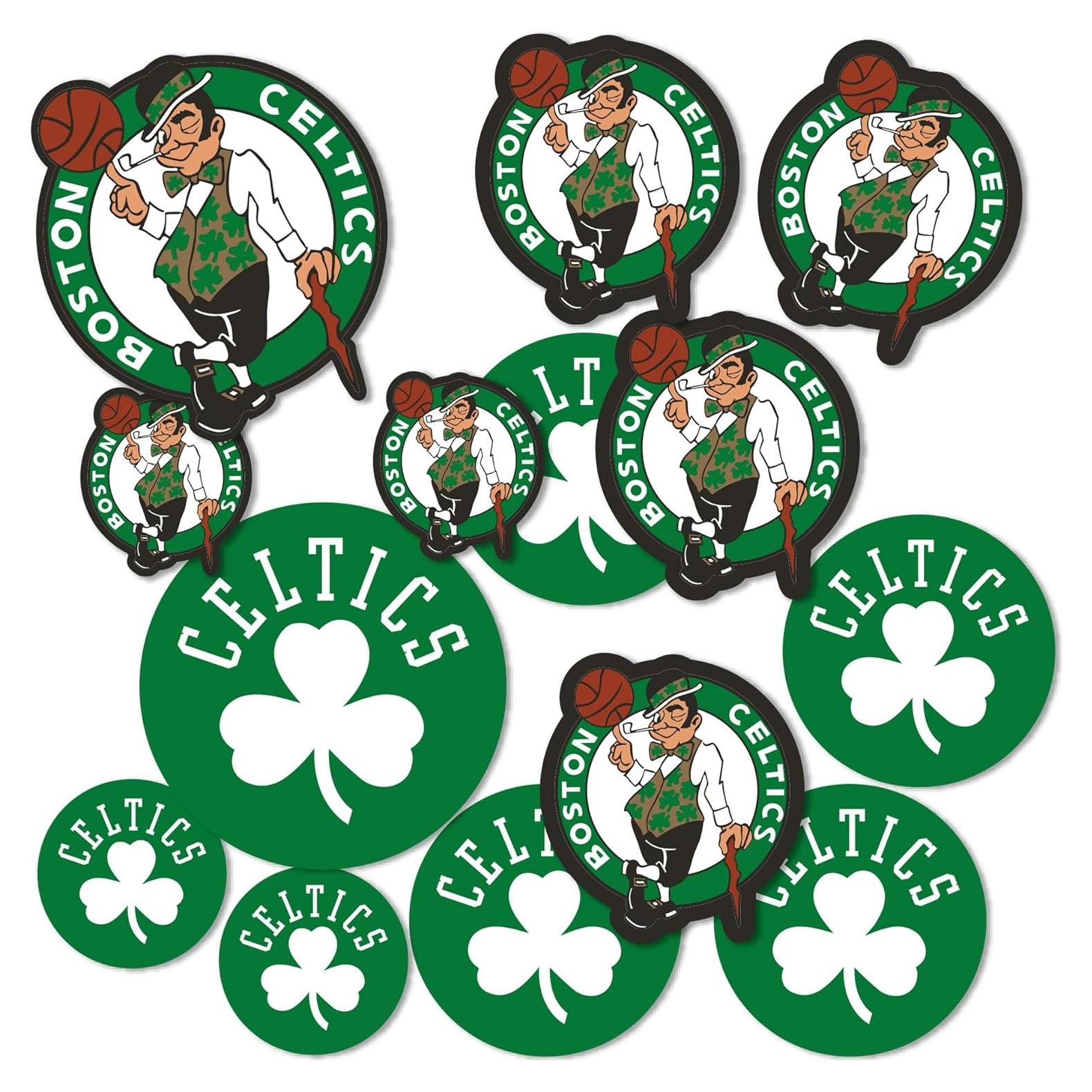 Calcomanías NBA Boston Celtics Desert Cactus Vinilo 27.94x21.59cm