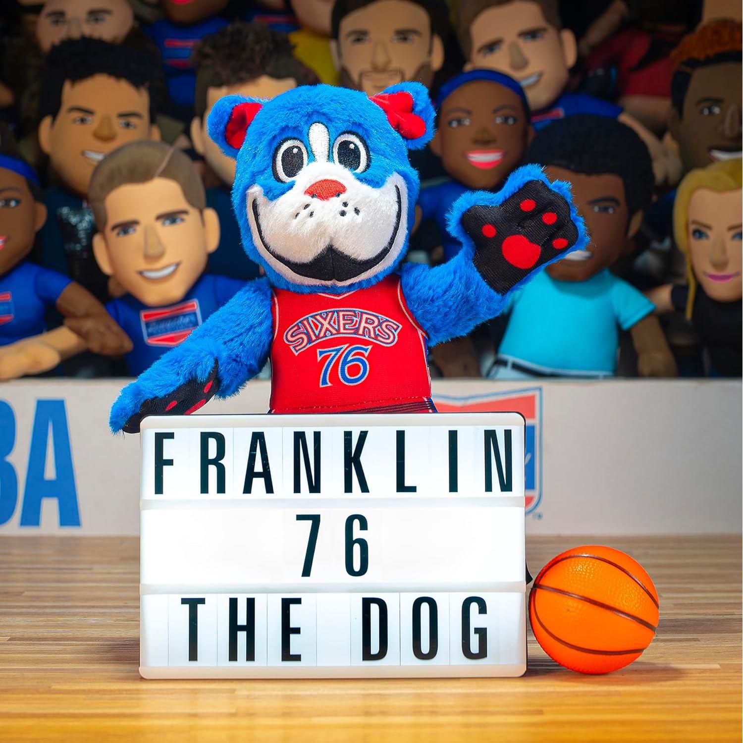Muñeco de peluche NBA Bleacher Creatures 25.4 cm Philadelphia 76ers