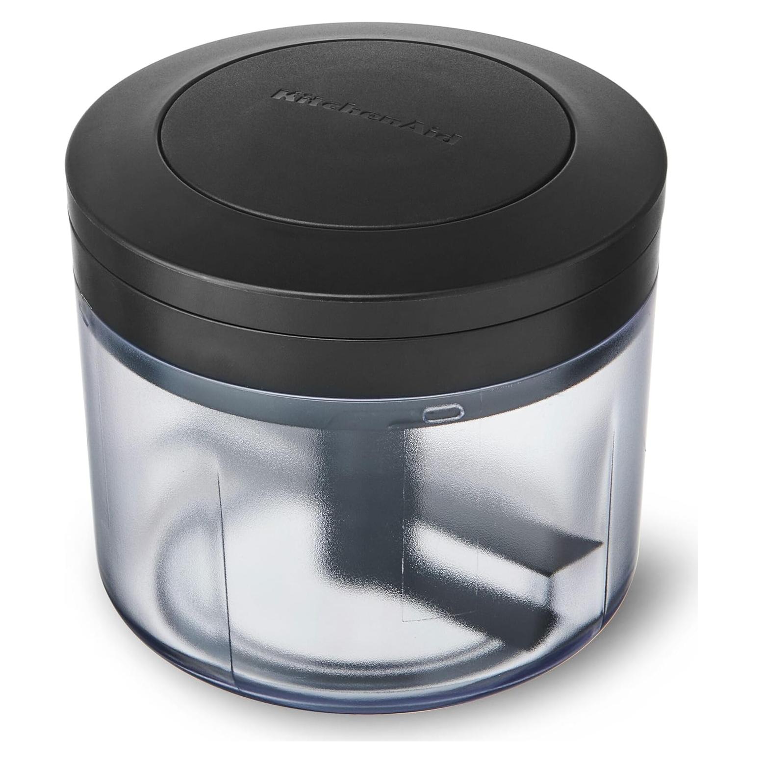 Picador Manual KitchenAid 3.8 Tazas Negro - Cuchillas Acero Inoxidable