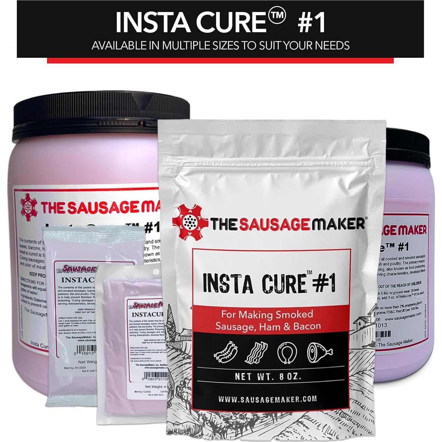 Insta Cure #1 Sal de Curado Rosa 113.4 g The Sausage Maker