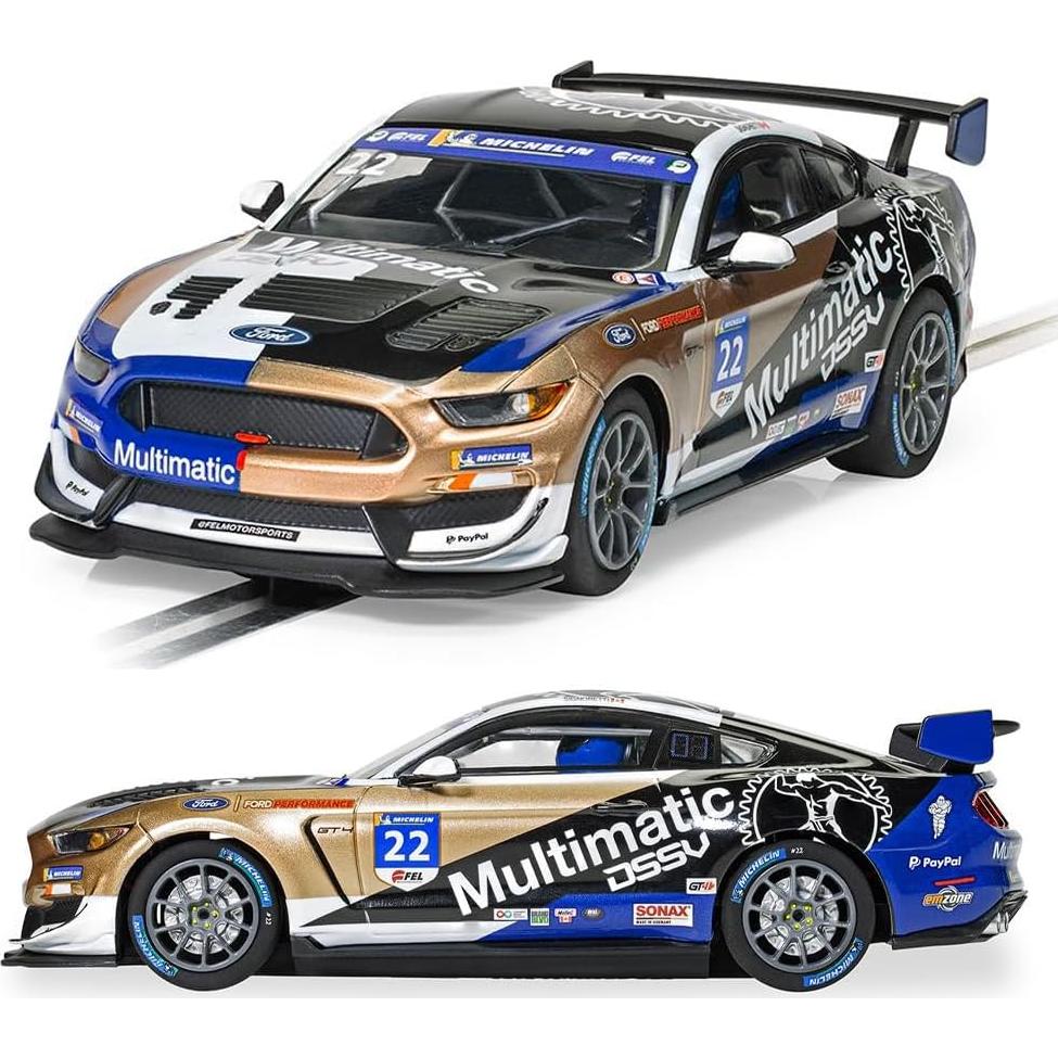 Scalextric Ford Mustang GT4 Multimatic 1:32 Slot Car