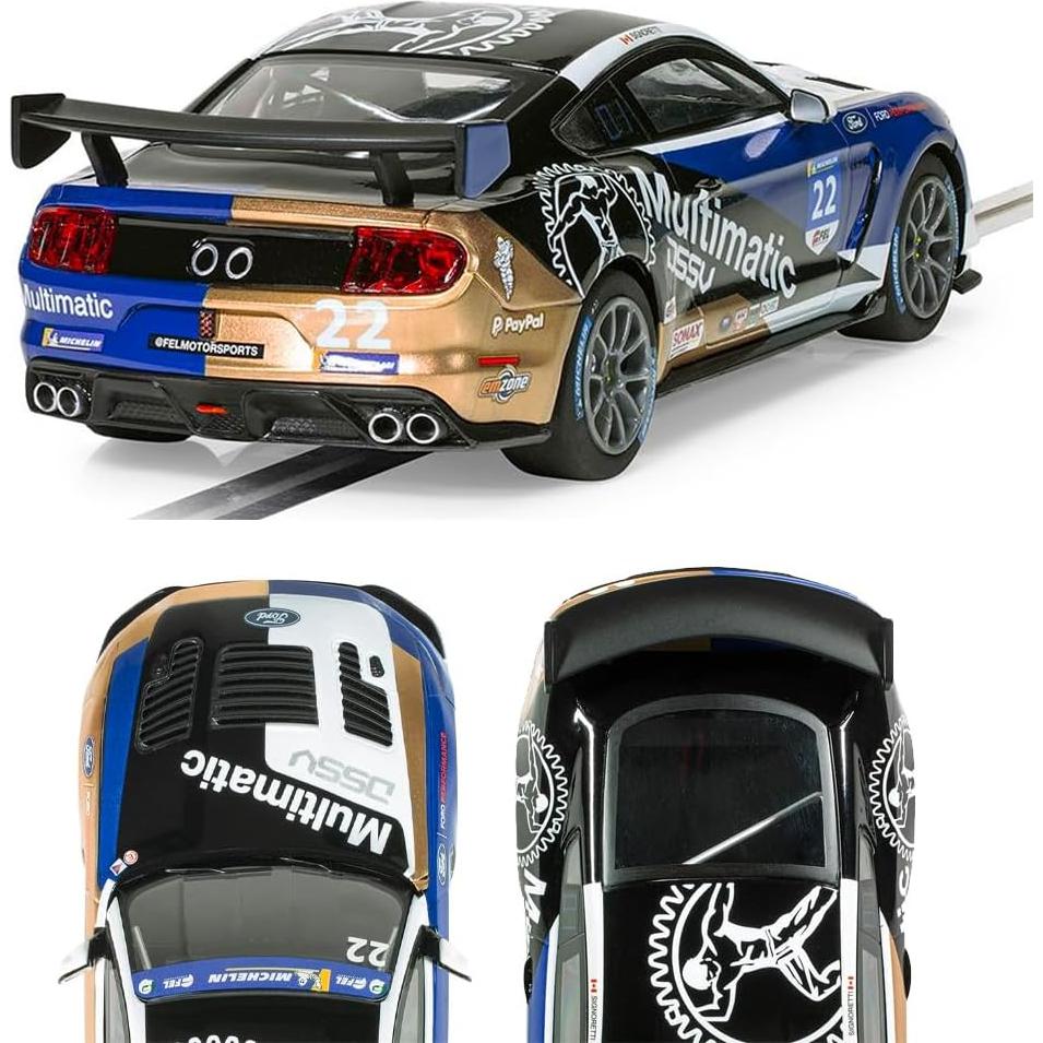 Scalextric Ford Mustang GT4 Multimatic 1:32 Slot Car