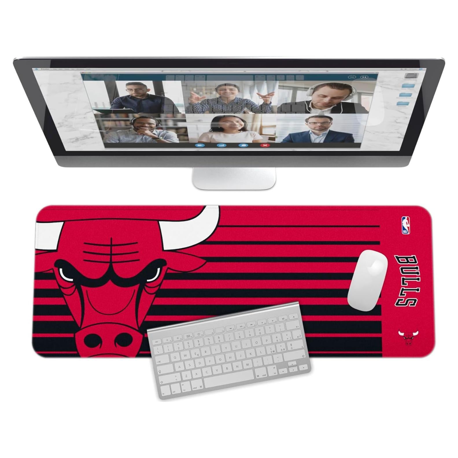 Alfombrilla SOAR NBA Chicago Bulls 80x30 cm Antideslizante