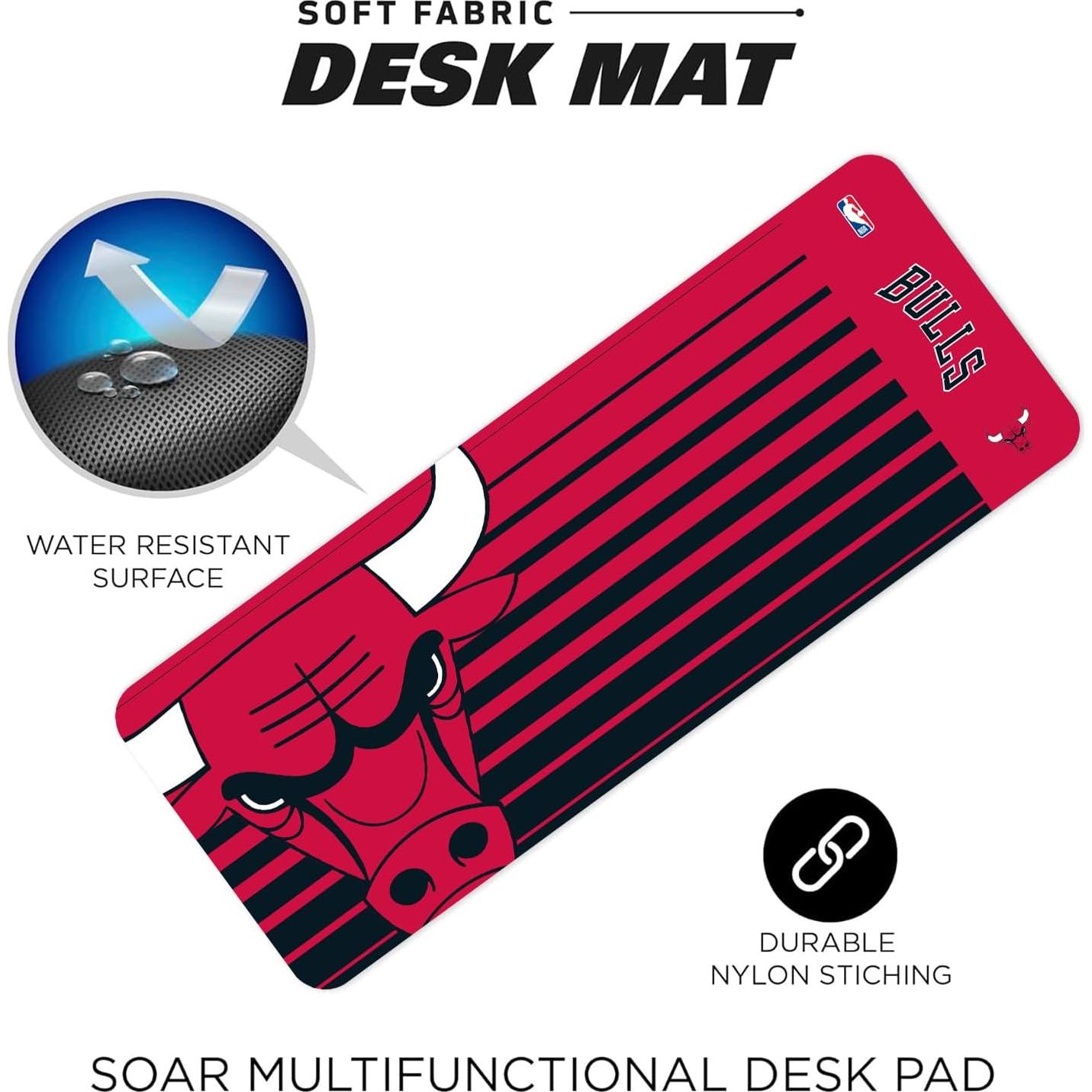 Alfombrilla SOAR NBA Chicago Bulls 80x30 cm Antideslizante