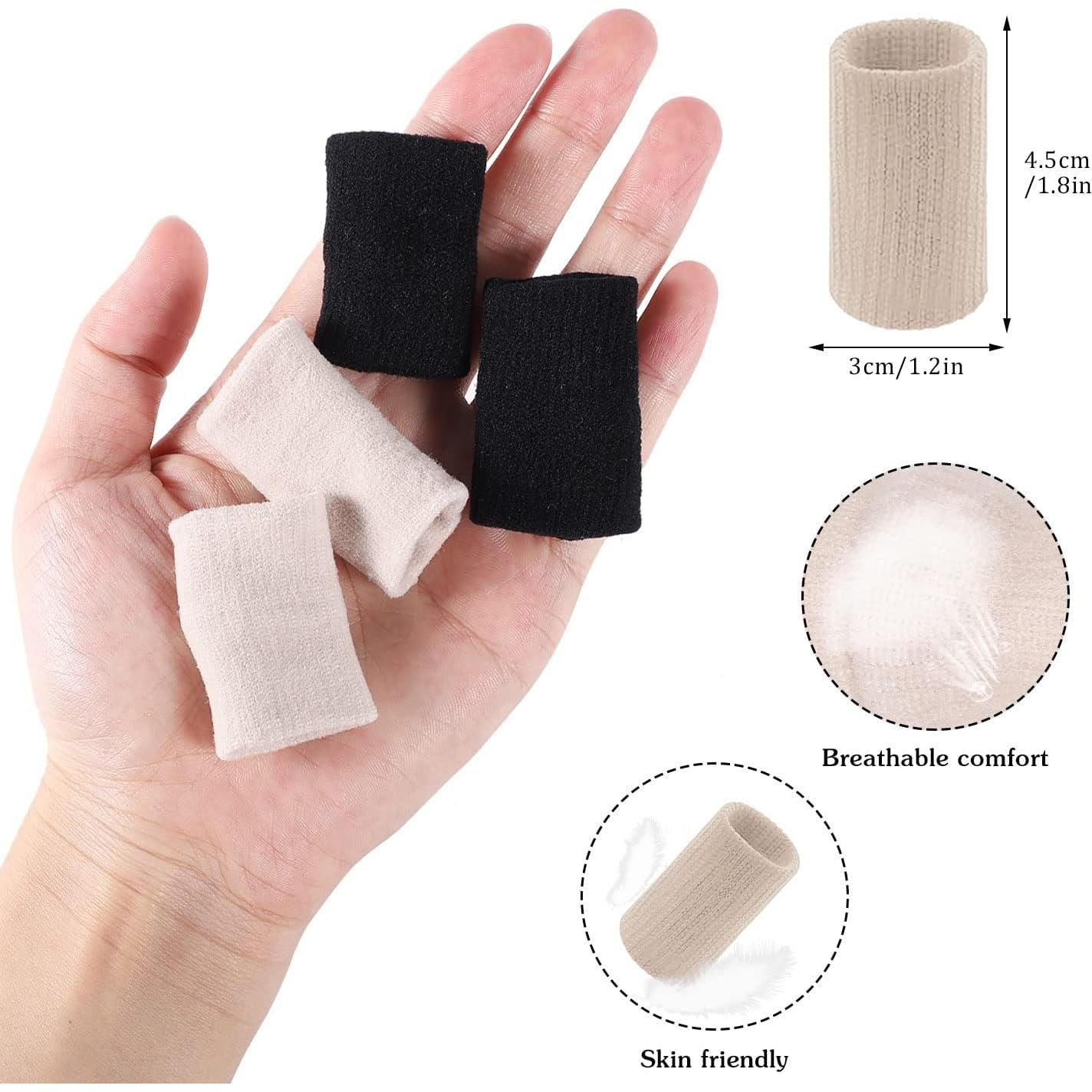 20 Protectores de Dedos Fantye - Férulas Elásticas para Artritis