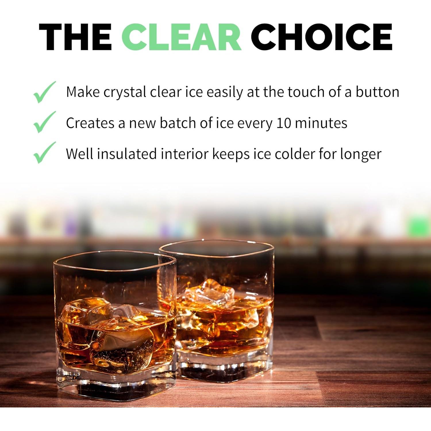 Máquina de Hielo Claro Luma Comfort IM200SS 18,14 kg/día