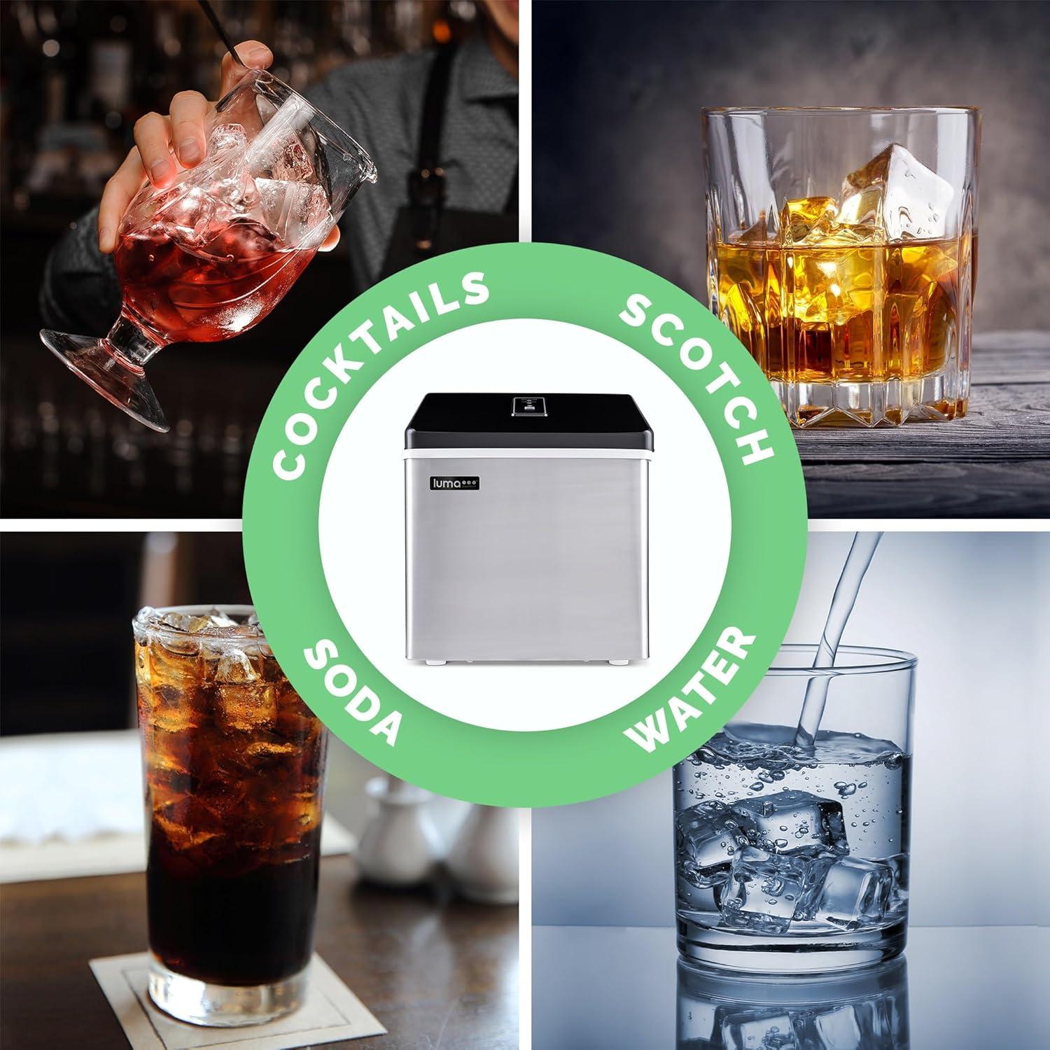 Máquina de Hielo Claro Luma Comfort IM200SS 18,14 kg/día