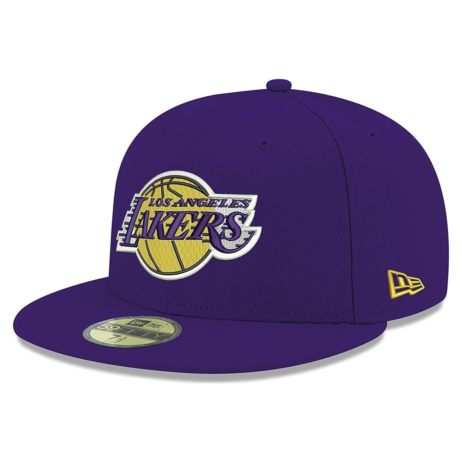 Gorro Ajustado Nueva Era NBA 59FIFTY Lakers Púrpura