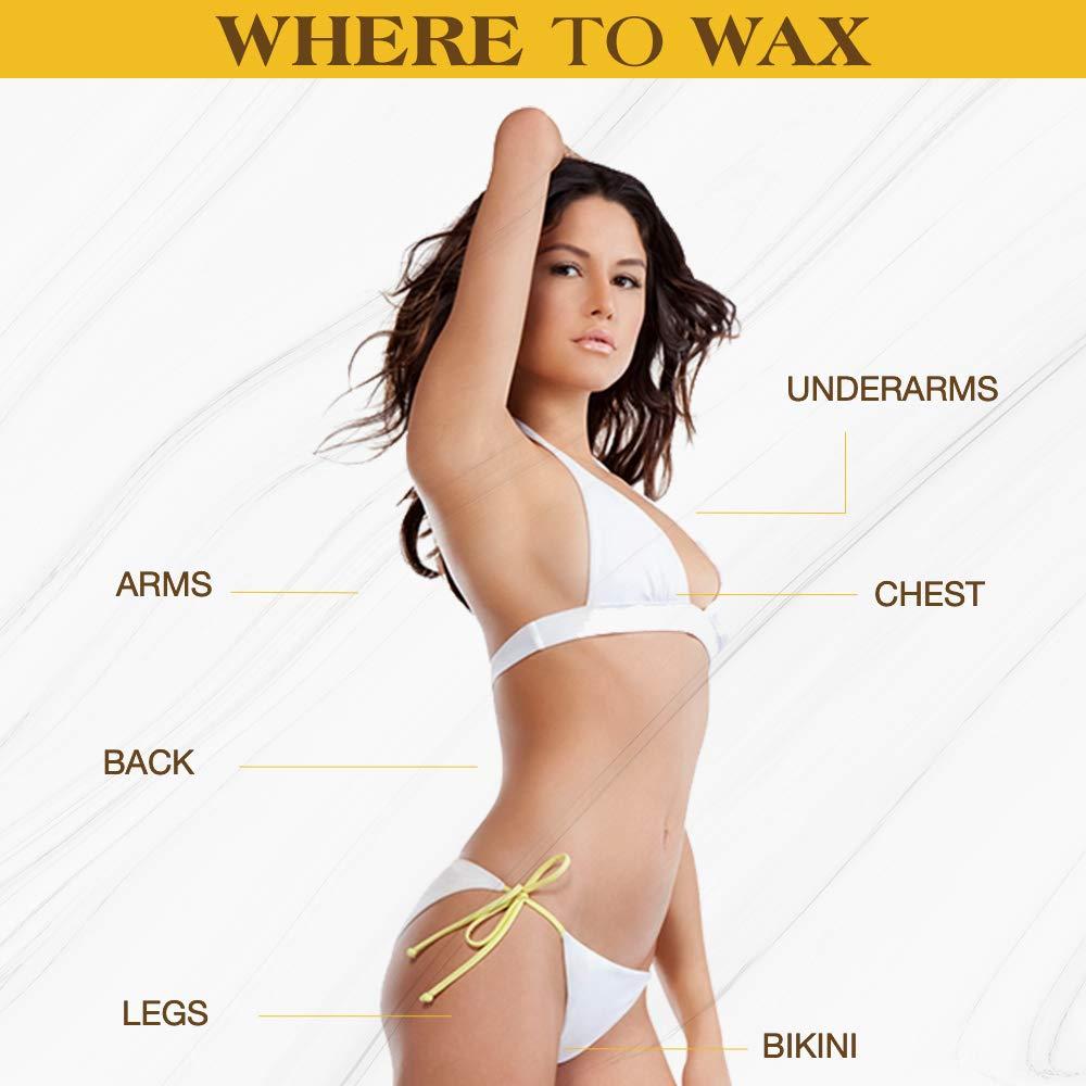 Tiras de Cera para Depilación GiGi - Kit de 12 Tiras Corporales