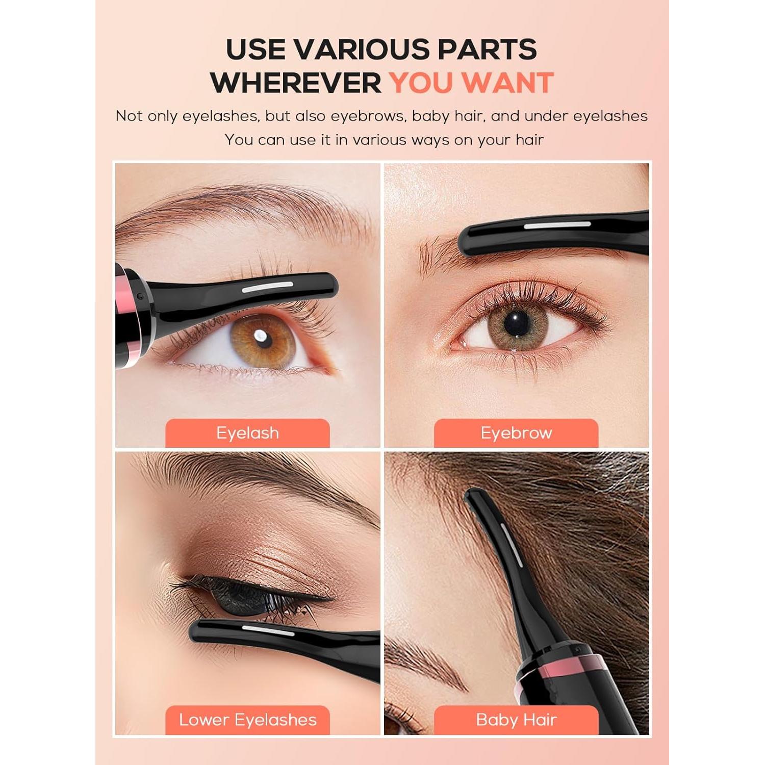 Rizador de Pestañas Eléctrico SMILING SHARK EB-01 4 Temperaturas