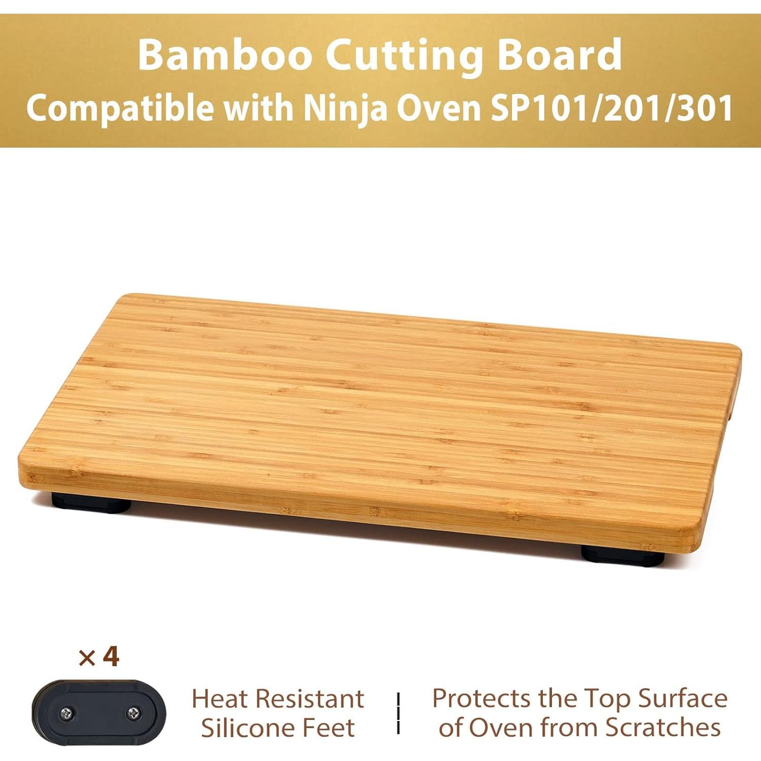 Umilife Cutting board Compatible with Ninja Foodi SP101 SP201 SP301 SP351 DCT401 DCT402 Air Fryer Oven, Accessories for Countertop Convection Toaster Oven, Creates Storage Space, Protects Cabinets