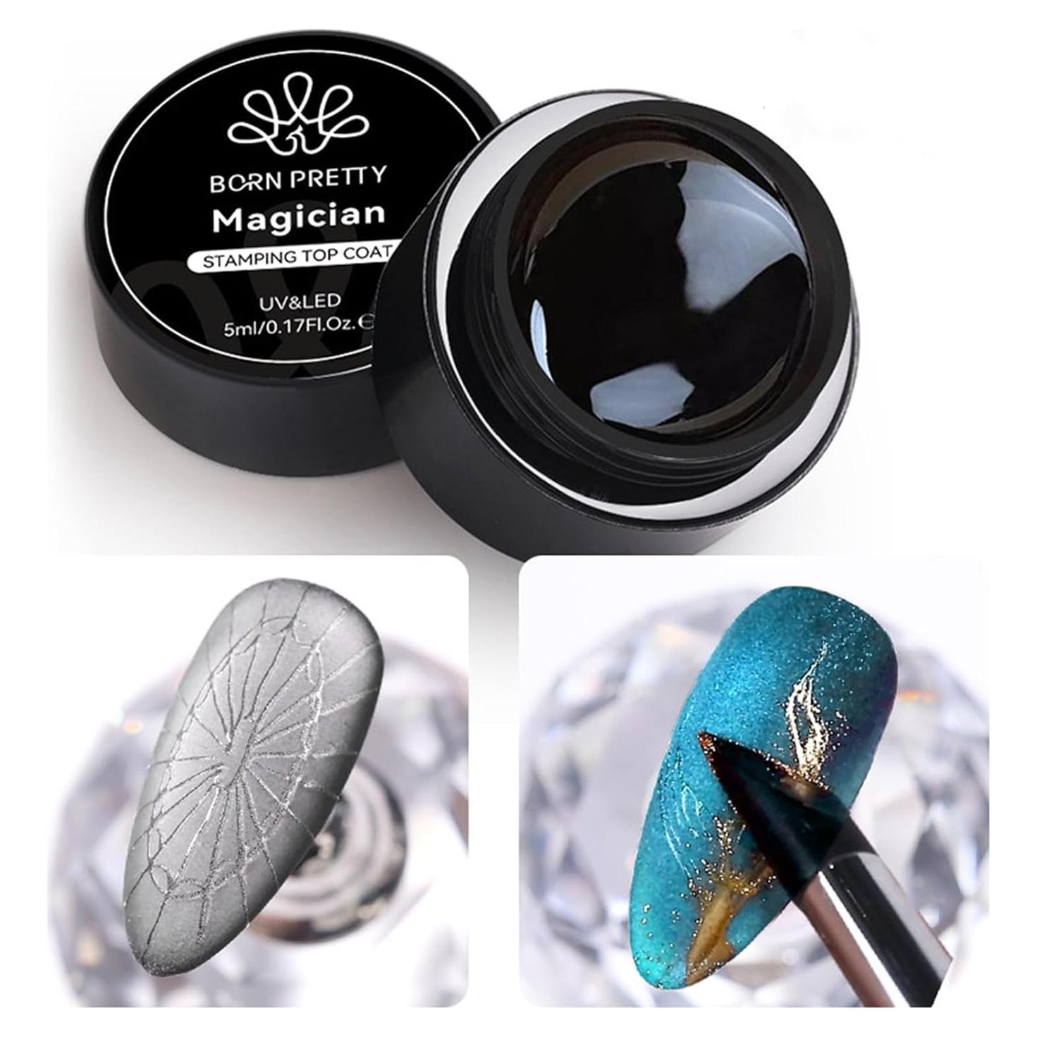 Esmalte de Gel para Estampado de Uñas Born Pretty 18g