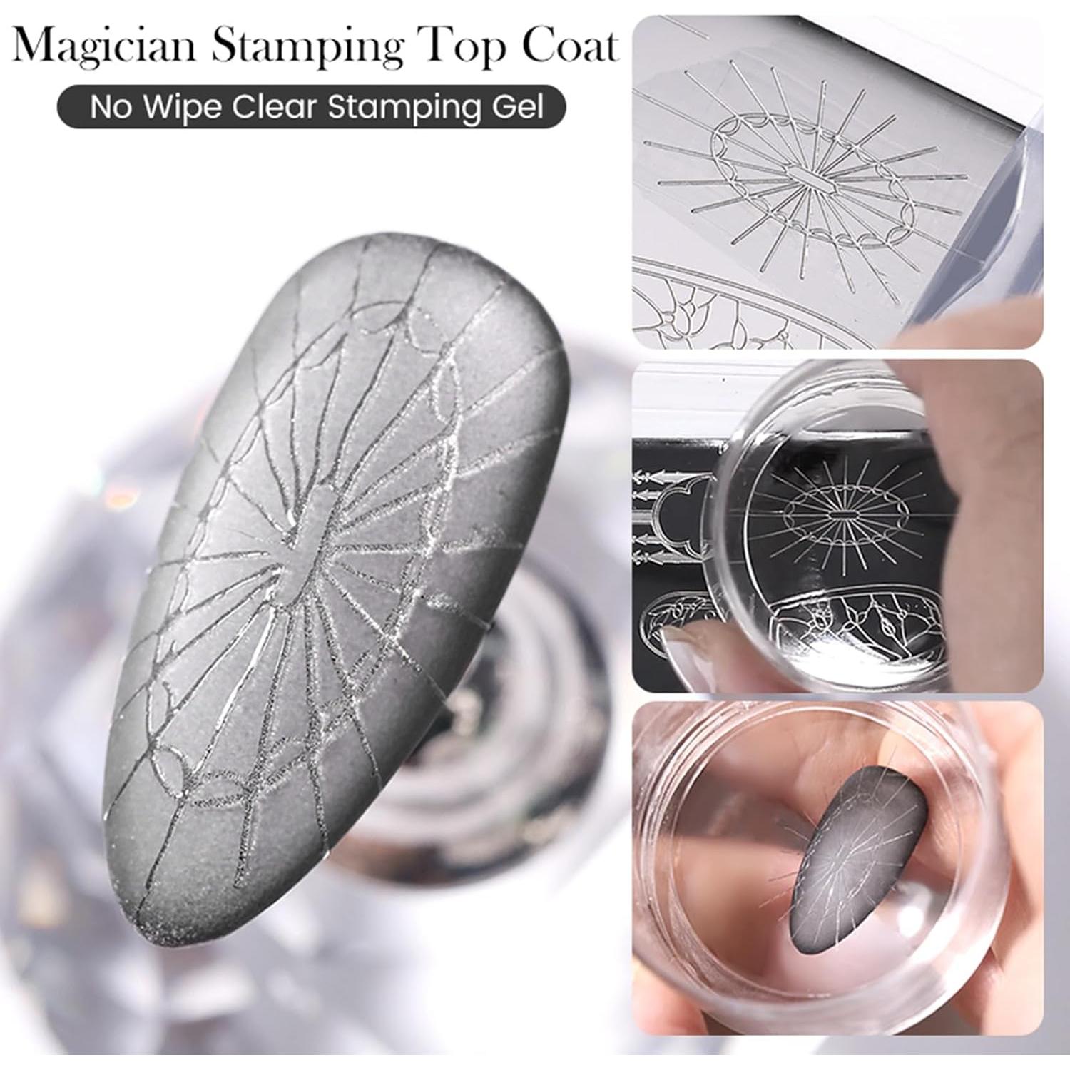 Esmalte de Gel para Estampado de Uñas Born Pretty 18g