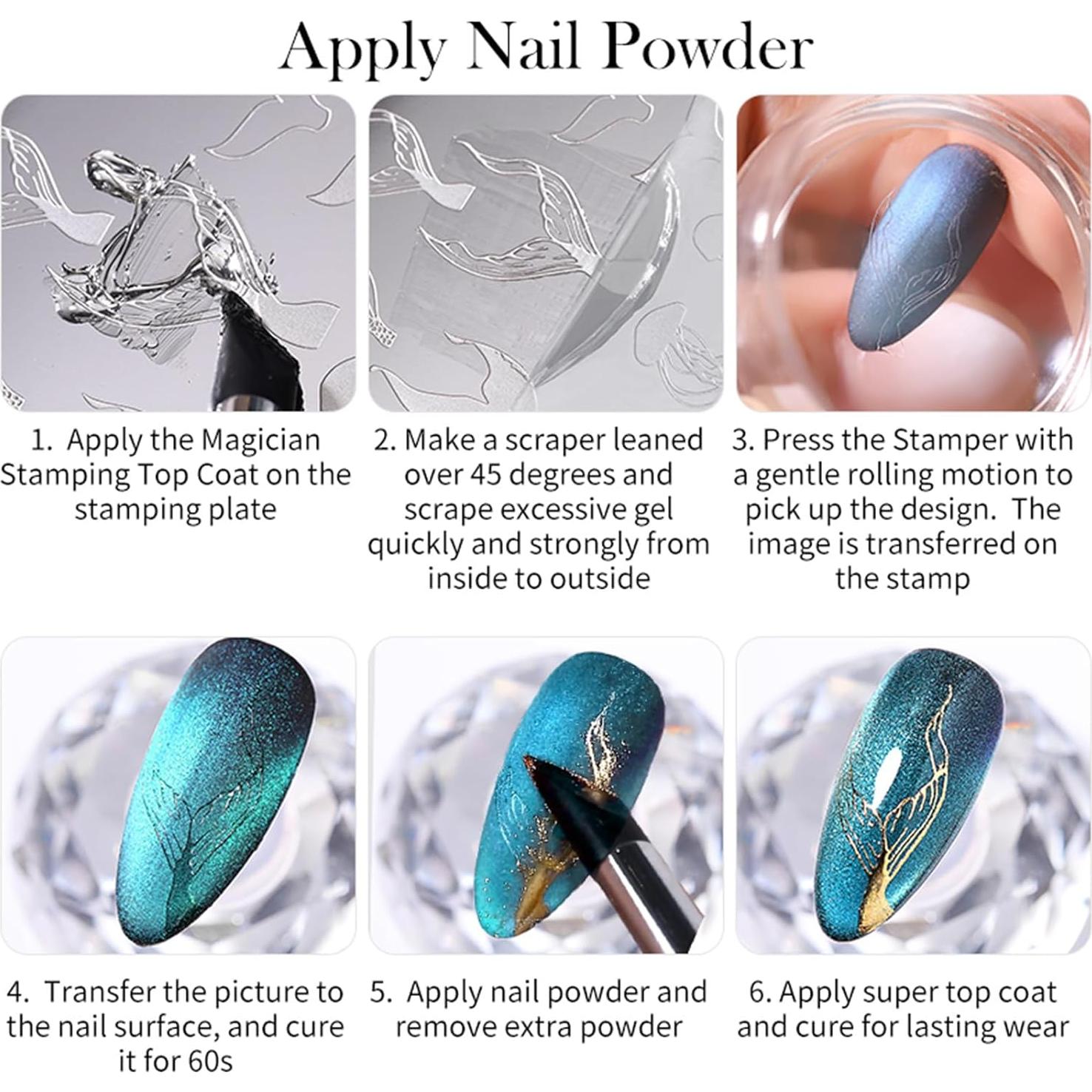 Esmalte de Gel para Estampado de Uñas Born Pretty 18g