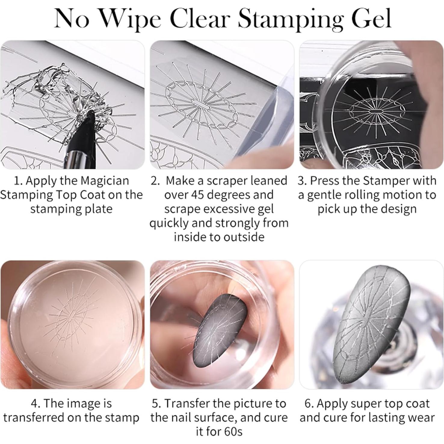 Esmalte de Gel para Estampado de Uñas Born Pretty 18g