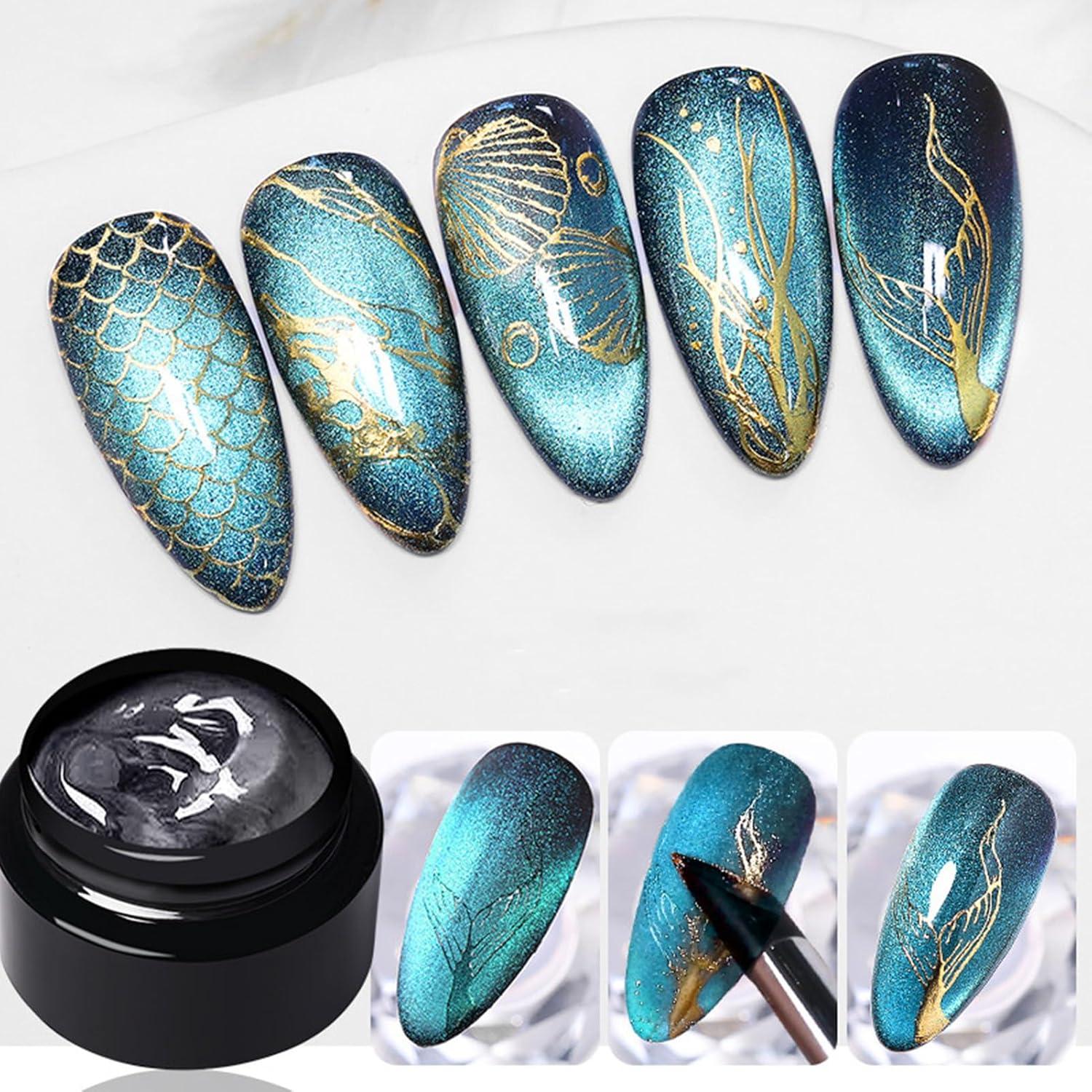 Esmalte de Gel para Estampado de Uñas Born Pretty 18g