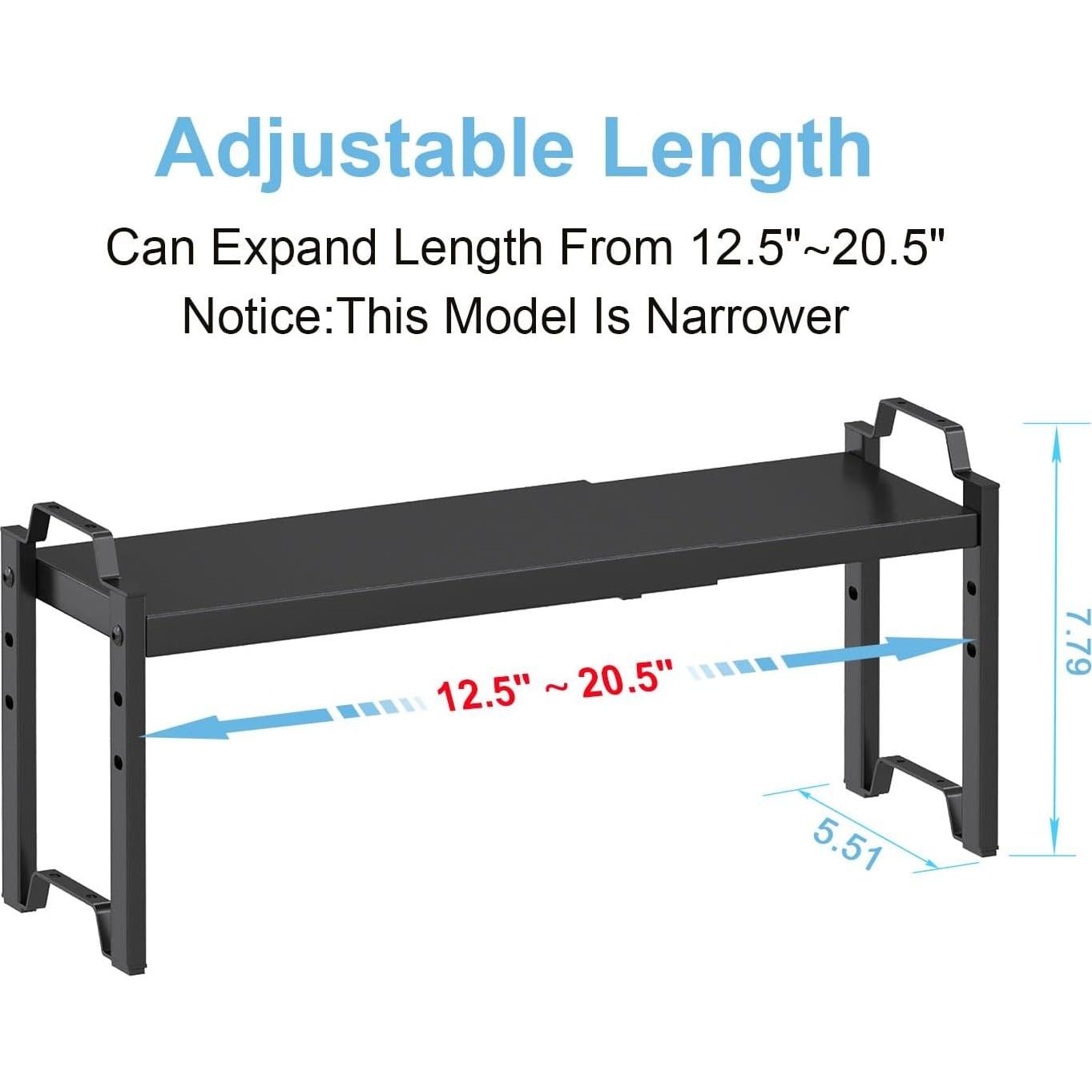 Organizador de Estantes Expandible X-cosrack 14 cm Ancho