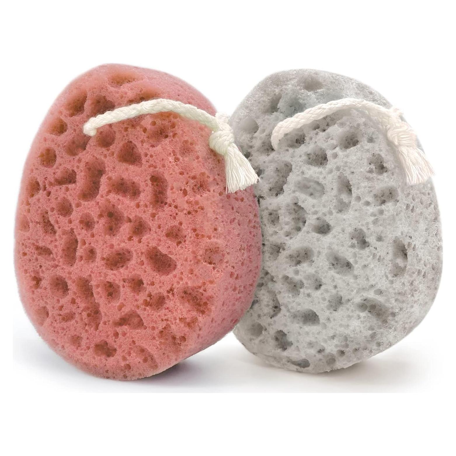 Esponja de Loofah Spongentle para Cuerpo - 2 Piezas Exfoliantes