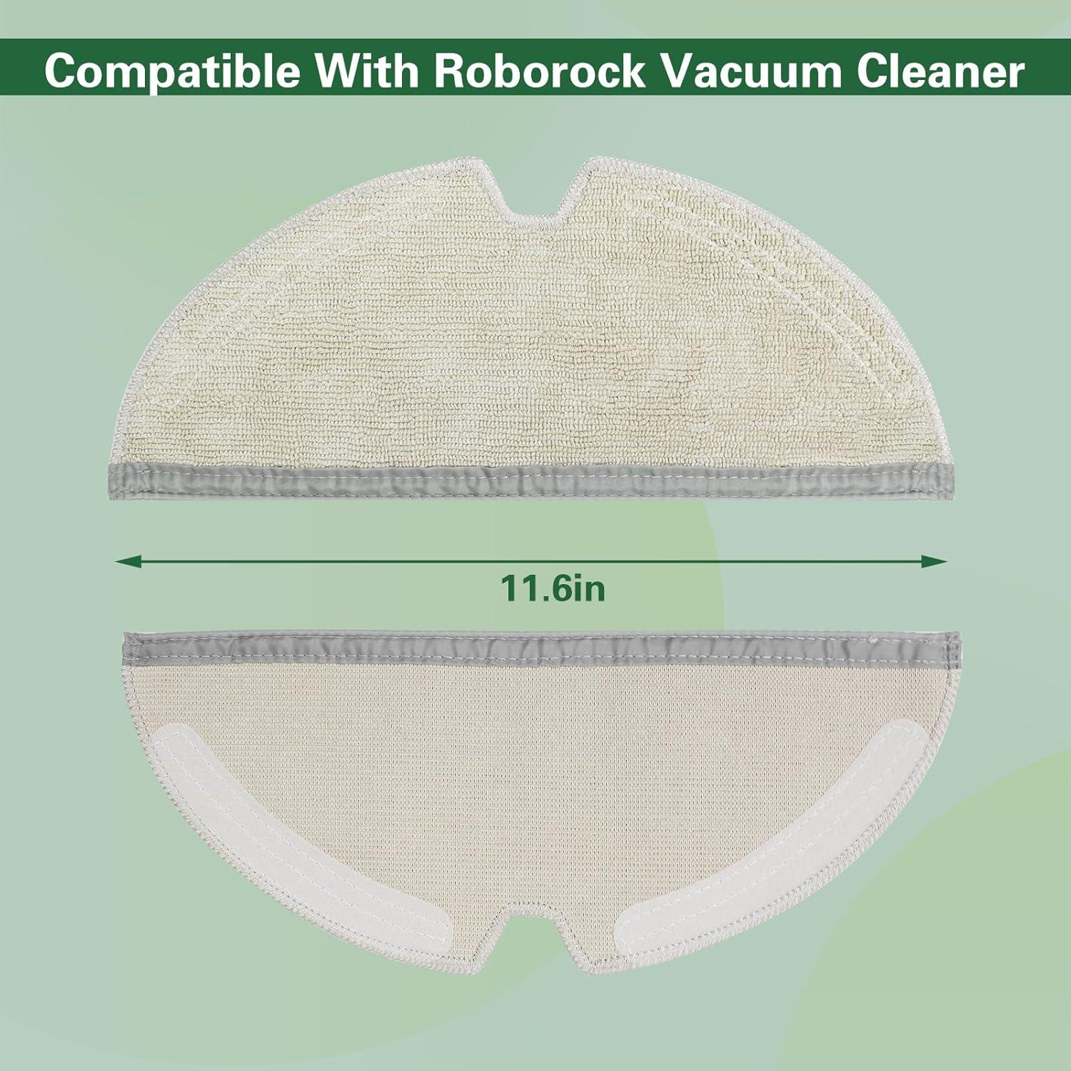 Paños de Microfibra Reutilizables VIEWALL para Roborock E/Q/S Series