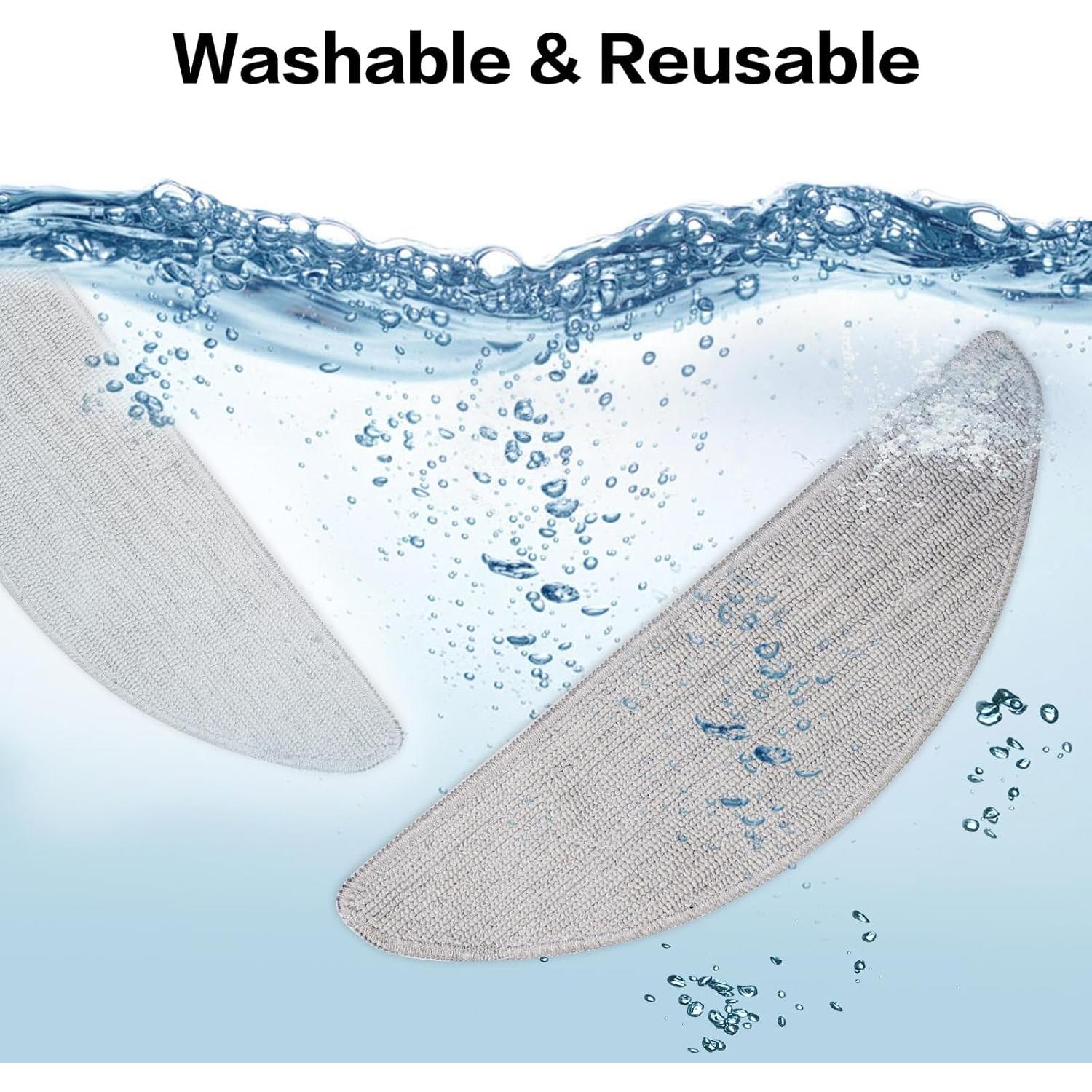 6 Paquetes de Paños de Mopa Reutilizables VIEWALL para iRobot Roomba i5/j5