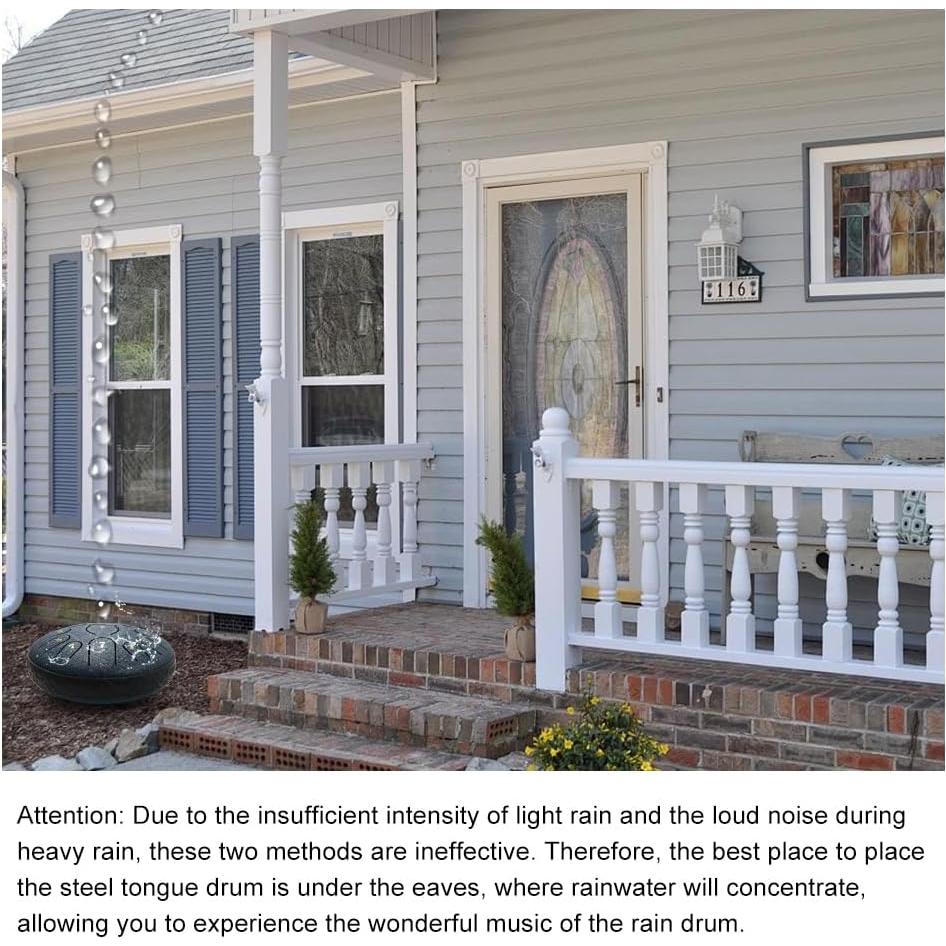 Tambor de Lengua de Acero 15 cm 11 Notas Azul Oscuro