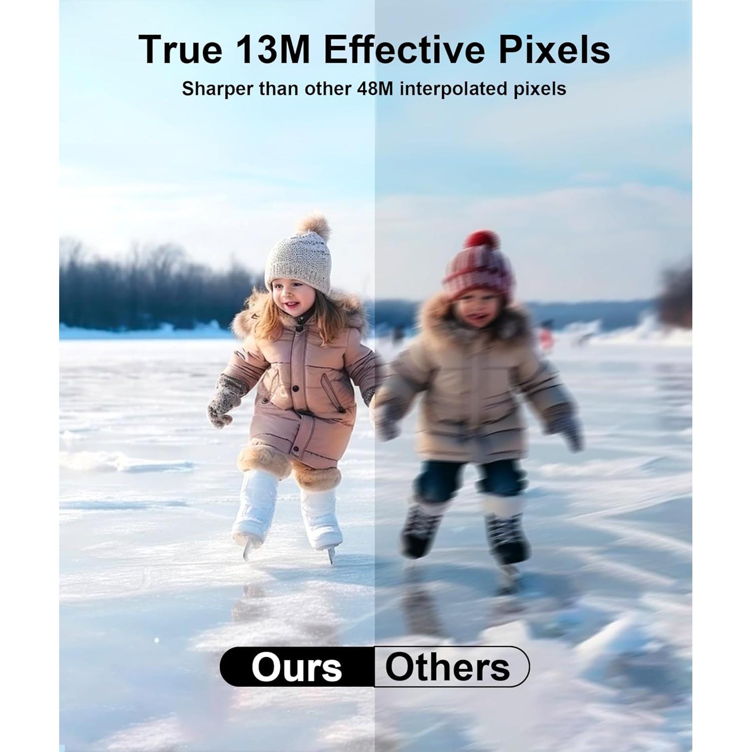 Cámara Digital VITALUXE DCP100 4K 13MP Compacta para Niños